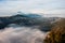 Cloud Sea at Gunung Penanjakan near Bromo Volcano