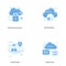 Cloud Security Flat Icons Pack