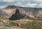 Cloud shadow in the Black Mountains, Western Arizona