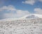 Cloud shadow on mountain