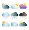 Cloud shapes collection