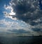 Cloud skies over Verrazano Bridge