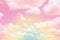 Cloud and sky with a pastel colored. Nature background