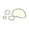 cloud of smoke comic cartoon element