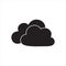 Cloud stylish logo and icon