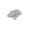 Cloud swarm wind icon. Simple line, outline vector of two color weather icons for ui and ux, website or mobile application