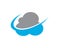 cloud swoosh logo template 1