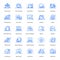 Cloud Technology Flat Icons Pack