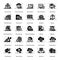 Cloud Technology Solid Icons Pack