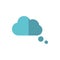 Cloud think business strategy icon