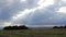 Cloud time lapse with sun rays