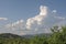 Cloud towers in the Cicarija mountains