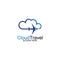 Cloud Travel logo icon design template-vector