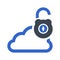 Cloud unload icon