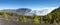 Cloud waterfall of La Palma