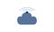 Cloud Wireless icon . Flat style vector design. Can be used web and mobile apps.