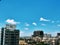 The clouded skyline of borivali Mumbai.