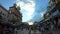 Clouded time-lapse, Gurdwara Sis Ganj Sahib is one of the nine historical Gurdwaras in Delhi