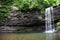 Cloudland Canyon waterfall plunge pool