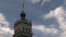 Clouds above Dunedin Railway Station,New Zealand