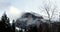 Clouds Around Halfdome Yosemite National Park Time Lapse