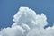 Clouds background white fluffy cloudscape nature background