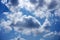 Clouds with blue sky ,  textures , Nature background