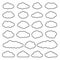 Clouds Collection of Flat Icons