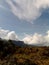 clouds almost covering the hills, June 2022 in Kenya