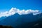 Clouds and Dolomite peaks one