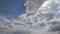 Clouds Formation Timelapse, Cumulus Cloudscape