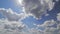 Clouds Forming Timelapse, Cumulus Cloudscape