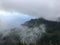 Clouds at Kalalau Lookout in Waimea Canyon on Kauai Island, Hawaii.