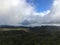 Clouds at Kalalau Lookout in Waimea Canyon on Kauai Island, Hawaii.