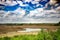 Clouds and landscape in the UK