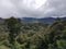 Clouds in the mountains