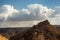 Clouds and mountains, eastern Hajar mountain, Oman
