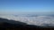 Clouds Moving Underneath made from View Point at Doi Inthanon National Park in Northern Thailand on Sunny Day