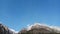 Clouds over Bucegi mountains