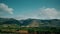 Clouds over fruit orchards of Andalusia, Spain. Time lapse