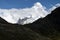 Clouds over Gornergrat mountains