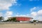 Clouds over Great Western Forum in Inglewood