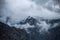 Clouds over Monte Grosso in Corsica