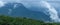 Clouds over Mount San Donato, Navarra.