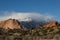 Clouds Over Pikes Peak and Garden of the Gods