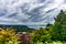 Clouds Over Puget Sound Illustration