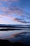 Clouds Reflecting in Loch Dunvegan in Scotland