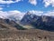 The clouds roll in around Mount Fitz Roy