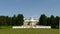 Clouds running above Museum-Estate Arkhangelskoye