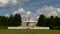 Clouds running above Museum-Estate Arkhangelskoye